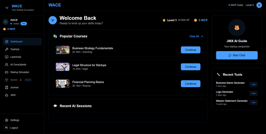 Dashboard preview